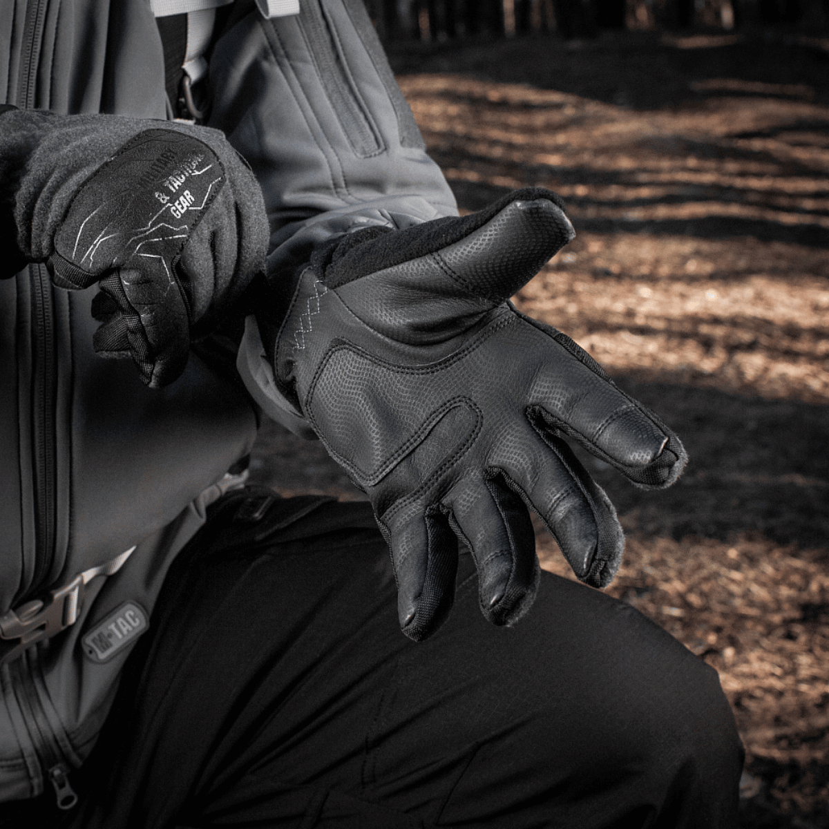 M-Tac Vinterhandsker Extreme Tactical med forstærkede håndflader og justerbare manchetter til vinterbeskyttelse