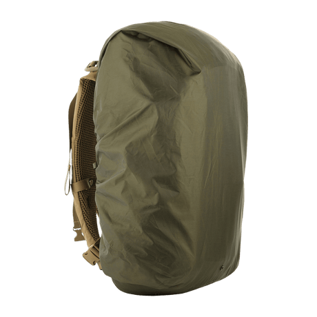 M-Tac Ryggsäcksskydd Large skyddar ryggsäck mot regn och snö. Vattenavvisande nylon, passar upp till 60L, för friluftsliv och militärt bruk.