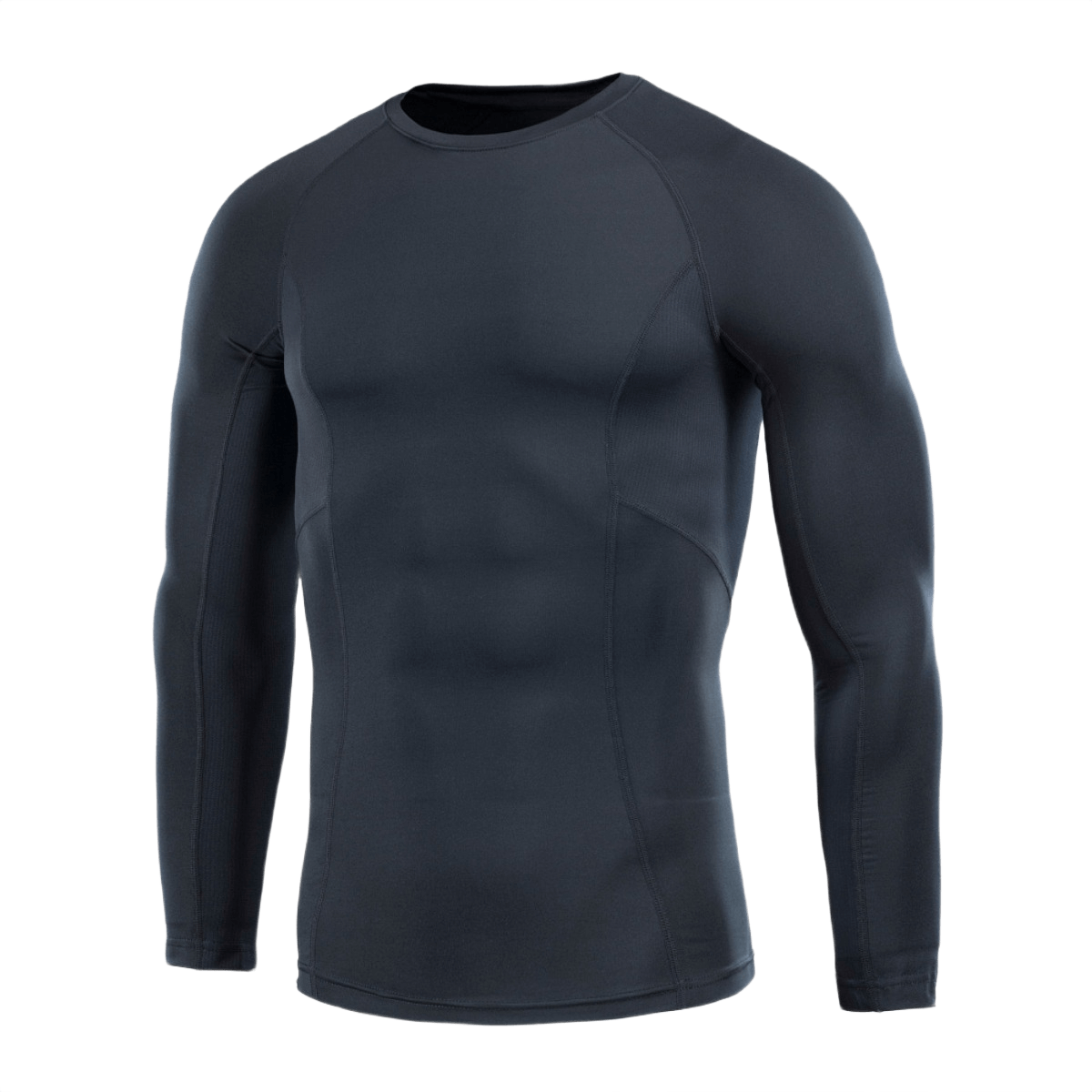 M-Tac Undertøj Active Level I sort termotrøje med lang ærme, designet til høj komfort og åndbarhed under fysisk aktivitet.