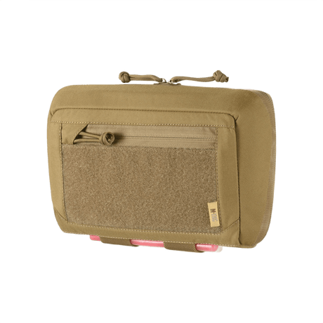 M-Tac Admin Pouch Large Elite Gen.II i robust Cordura 500D med AquaGuard-dragkedja och Velcro-panel för patches och tillbehör.