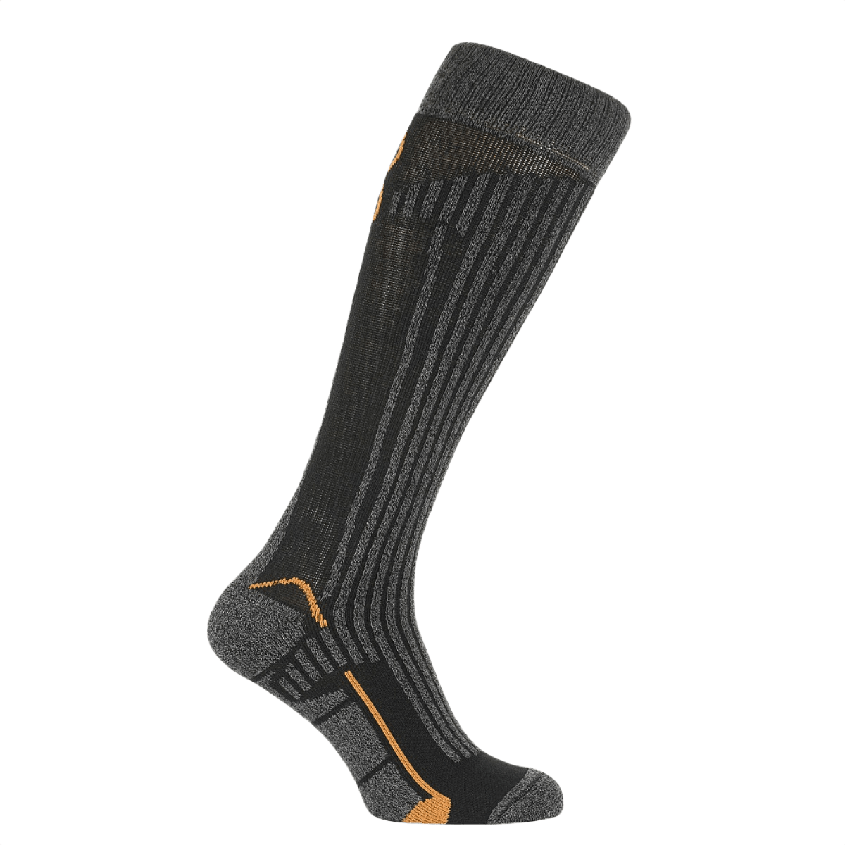 M-Tac Coolmax 75% Lange Sokker i sort med anatomisk pasform og komfortable funktioner til daglig brug.