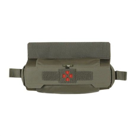 M-Tac Horizontal Medical Pouch ROLL Elite tillverkad av Cordura, monteras på plate carrier, minimalistisk och slitstark design.