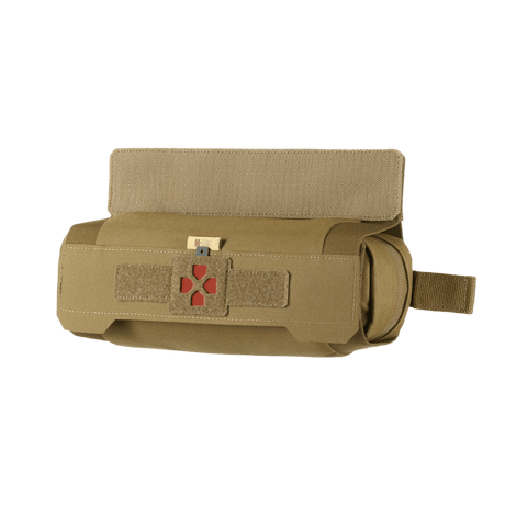 M-Tac Horizontal Medical Pouch ROLL Elite i Cordura 500D, utformad som en kompakt rulle för medicinsk förvaring.
