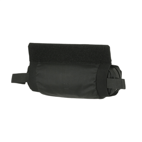 M-Tac Horizontal Medical Pouch ROLL Elite i svart Cordura 500D designad för minimal platsanvändning, monteras på baksidan av plate carrier.