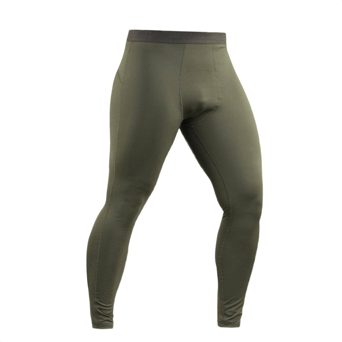 M-Tac Level I Polartec Thermal Bukser som baselayer i grøn farve, ideel til vinterbrug og lavet af Power Dry® materiale.