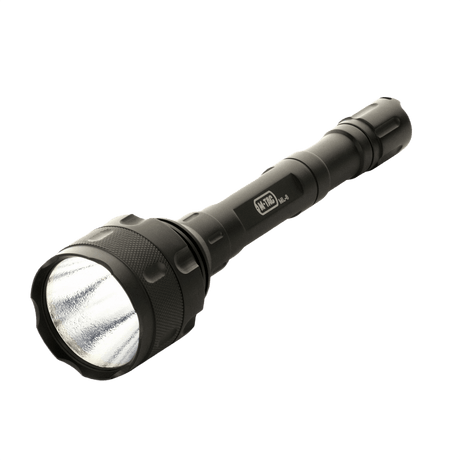 M-Tac Ficklampa ML-8 i anodiserad aluminium, damm- och vattenskyddad, 800 lumen, för utomhus-, fritids- och hemmabruk.