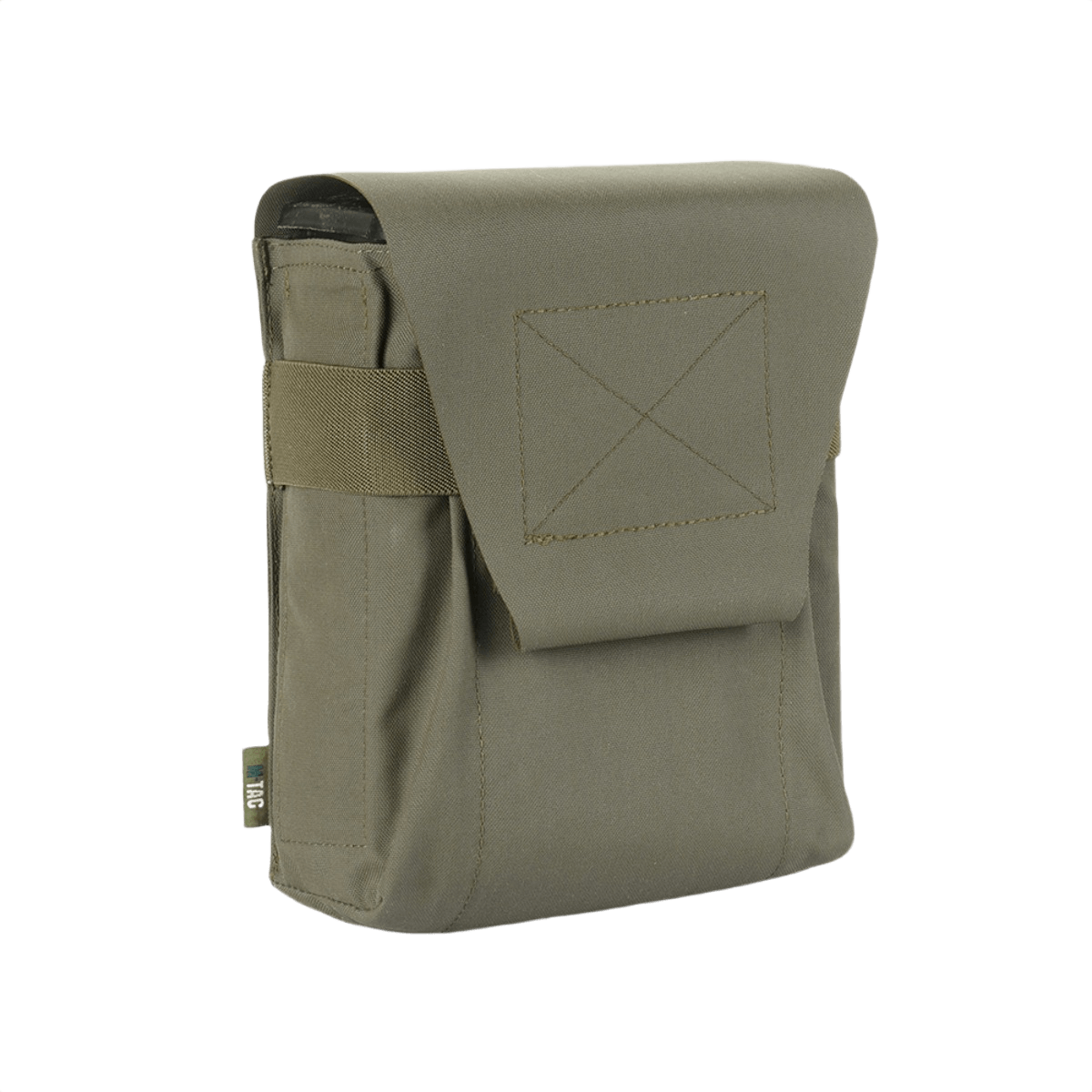 M-Tac Pouch til M249 Cartridge Box Closed i holdbart Cordura 500D materiale med velcrolukning og nylonremme til sikker fastgørelse.