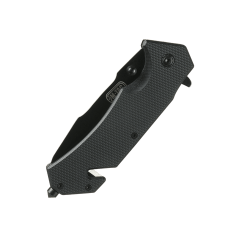 M-Tac hopfällbar kniv Type 3 med ergonomiskt handtag och rostfritt stålblad, perfekt för taktiskt bruk och EDC-utrustning.