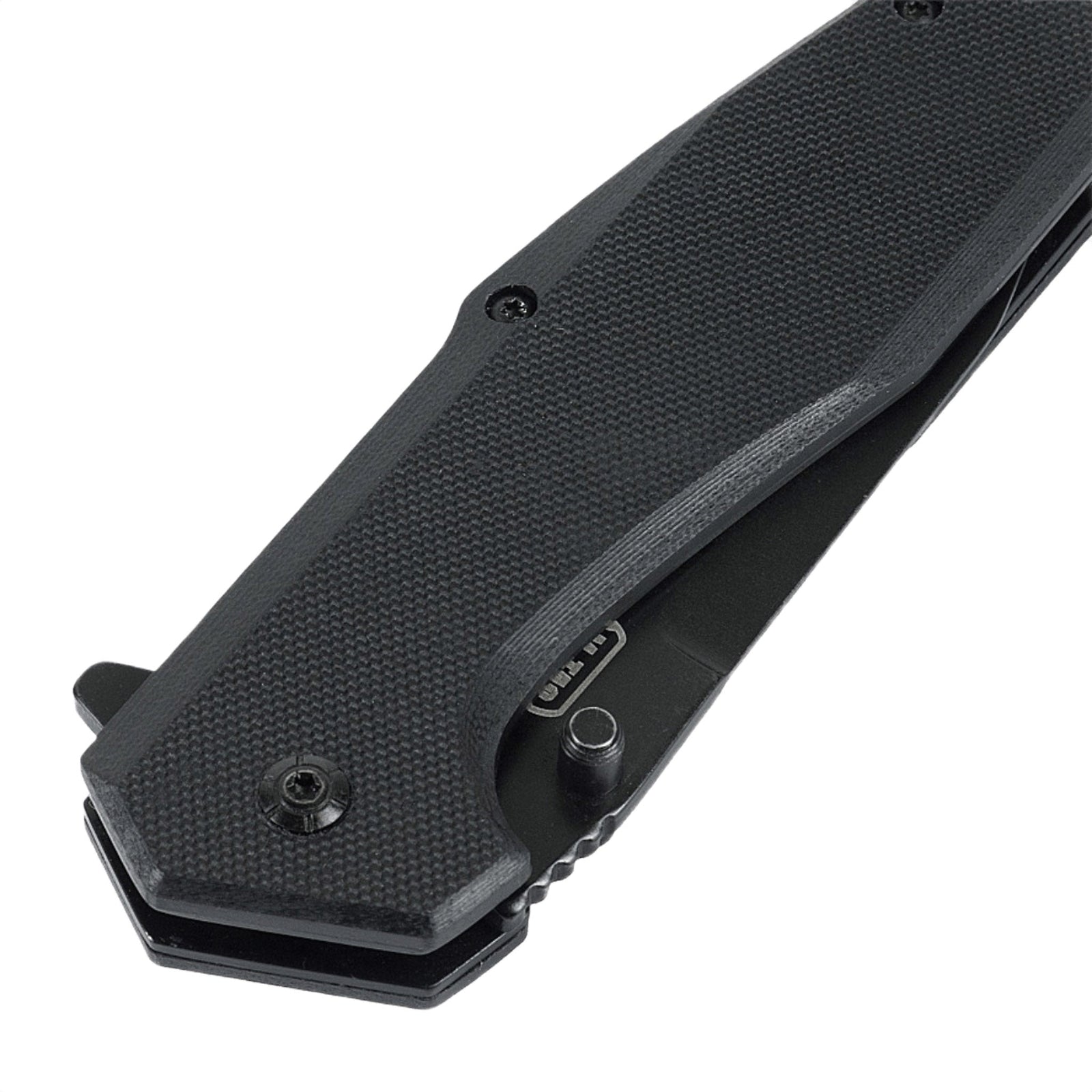 M-Tac Outdoor & Militær foldekniv - Type 5 med aluminiumshåndtag og G10 grebsflader.