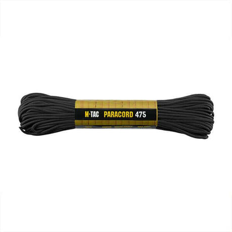 M-TAC Paracord 475 - nylonrep för outdoor och lägeraktiviteter, starkt och lätt, 15 m längd, hållbart för pålitlig användning.