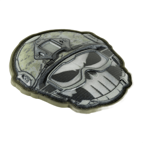 M-Tac Patch Emoji #1 PVC med 3D-effekt, rolig och taktisk morale patch för kläder eller utrustning. Perfekt för att uttrycka känslor. Storlek: 6.5 cm