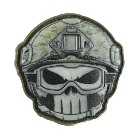 M-Tac Patch Emoji #1 med 3D-effekt, PVC-material och Velcro-fäste, taktisk morale patch, storlek 6.5 cm.