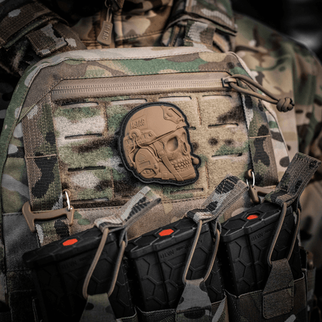M-Tac Patch Operator 3D PVC med Velcro på taktisk utrustning, perfekt som morale patch, realistisk design, storlek 6 x 7 cm.
