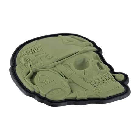 M-Tac Patch Operator 3D PVC med realistisk design och Velcro, perfekt för kläder, väska eller taktisk utrustning. Storlek: 6 x 7 cm.