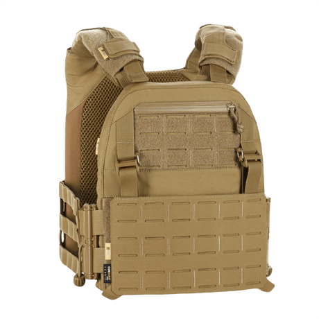 M-Tac Plate Carrier Cuirass Elite Gen.II i Cordura 500D med Duraflex snabblås, designad för ESAPI Medium-plattor.
