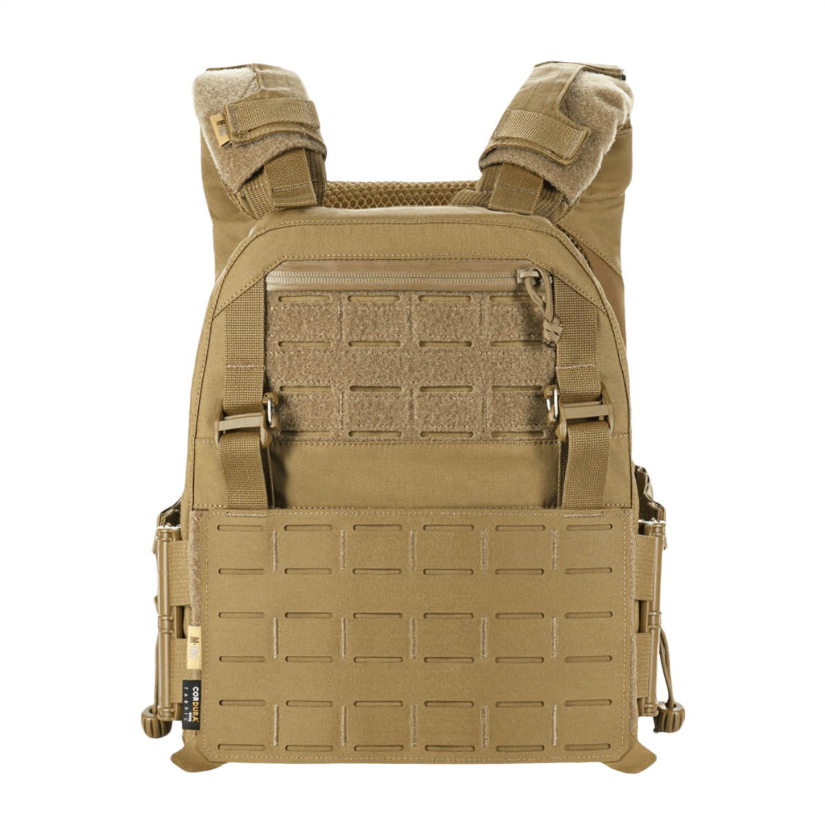 M-Tac Plate Carrier Cuirass Elite Gen.II taktisk vest med Duraflex hurtiglåse og Cordura 500D materiale, ESAPI Medium plade kompatibel