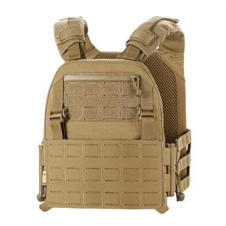 M-Tac Plate Carrier Cuirass Elite Gen.II, avancerad taktisk väst med Duraflex snabblås, Cordura 500D-material, sandfärgad
