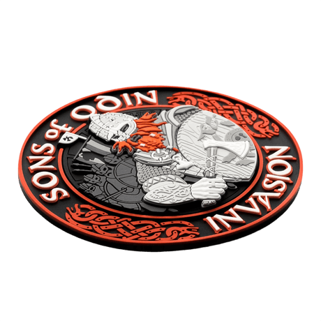 M-Tac Patch Sons of Odin 3D Velcro taktisk morale-patch i PVC/rubber med 3D-effekt, perfekt för uniform eller utrustning