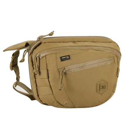 M-Tac Sphaera Hardsling Bag Large Elite med Velcro i Hex Cordura-material med justerbar axelrem och MOLLE-system.