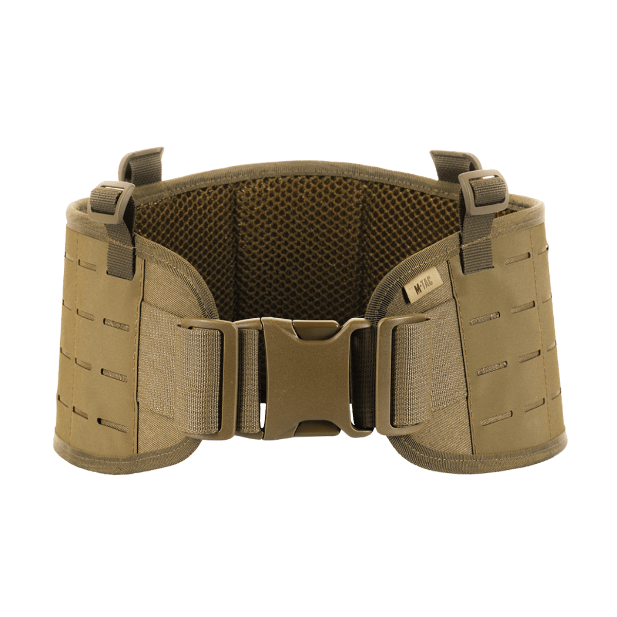 M-Tac Krigsbælte Laser Cut i slidstærkt Cordura 500D, perfekt tilpasset til moderne soldaters operative opgaver.