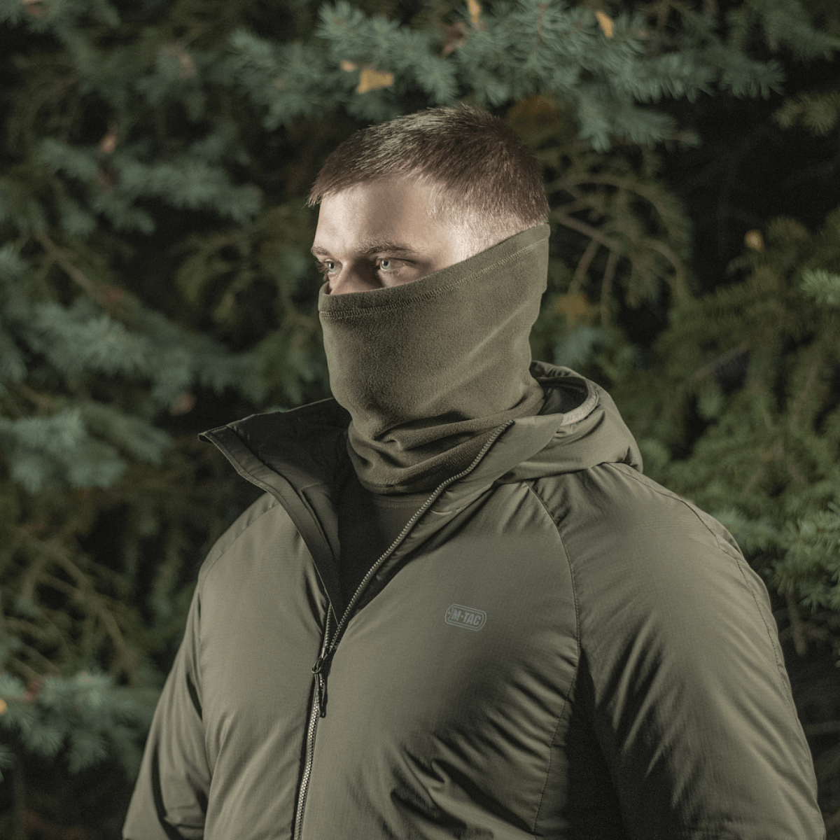 M-Tac Tube Scarf Polartec multifunktionelt halstørklæde, bruges som maske i koldt vejr