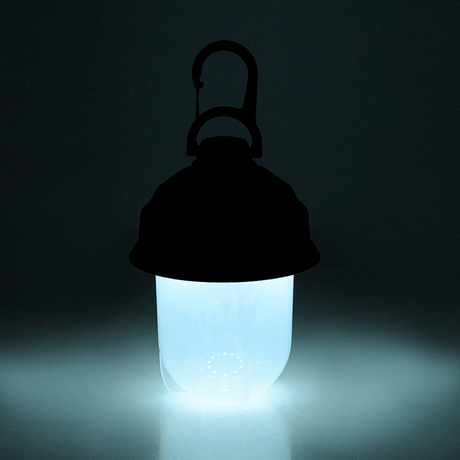 M-Tac Turist Hänglampa med retrodesign och LED-ljus, perfekt för camping, fiske och jakt, lyser i mörkret. 200 lumen, 3 ljusfunktioner.