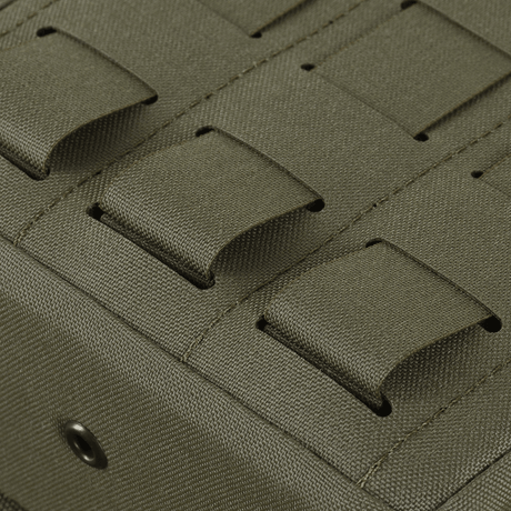 M-Tac Utilityväska Elite Small i kraftigt nylon med modulärt MOLLE-system och förstärkta remmar, visad i galleri position 1.