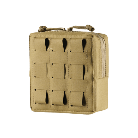 M-Tac Utilityväska Elite Small i slitstarkt material med MOLLE-system och dubbla dragkedjor, visad i galleri position 1.