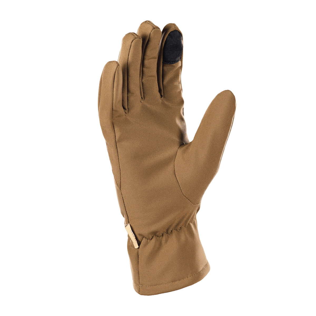 M-Tac Vinterhandsker Soft Shell i brun farve, designet til beskyttelse mod dårligt vejr, lette og funktionelle