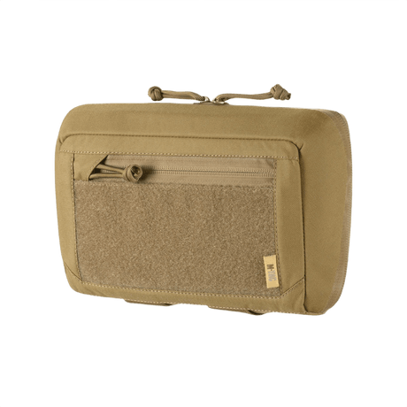 M-Tac Admin Pouch Large Elite Gen.II beige Cordura 500D med AquaGuard-dragkedja och Velcro för personliga patches.