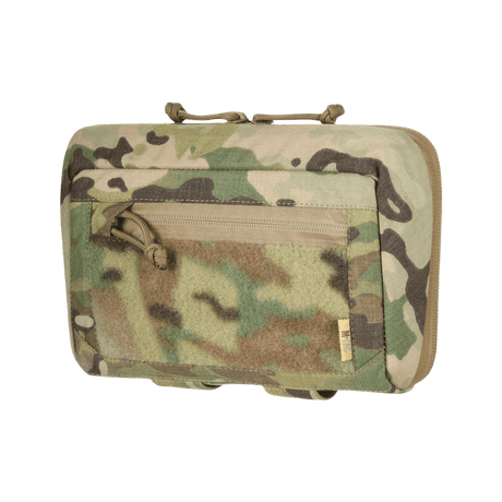M-Tac Admin Pouch Large Elite Gen.II i camouflage med robust Cordura 500D och AquaGuard-dragkedja, designad för effektiv förvaring.