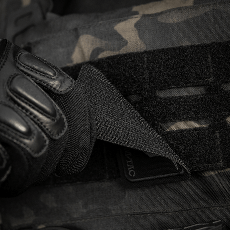 M-Tac Patch Face of War (Broderi) fäst med Velcro på taktisk utrustning, broderat kranium på Cordura 500D, inspirerad av Vietnamkriget.