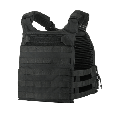 M-Tac Plate Carrier Cuirass FAST QRS Gen.II i svart med snabbspänne och 3D-mesh för skydd och komfort.