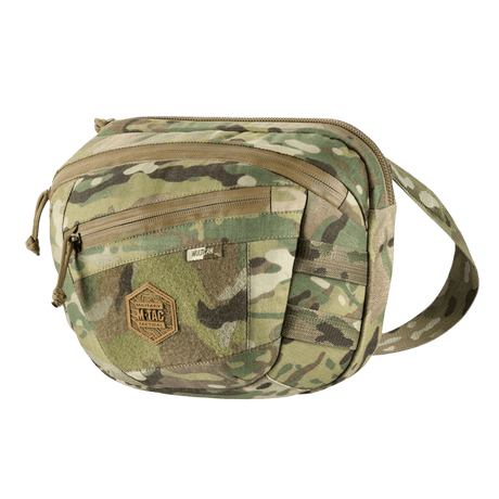 M-Tac Sphaera Hardsling Bag Large Elite med Velcro i slitstarkt Cordura-material med justerbar axelrem och front Velcro-panel.