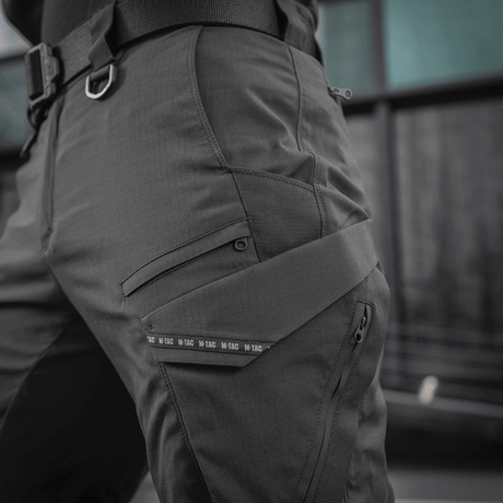 M-Tac Bukser Aggressor Summer Flex i Rip-Stop nylonstof, ideelle til varmt vejr og taktisk brug. Komfort og holdbarhed kombineret.