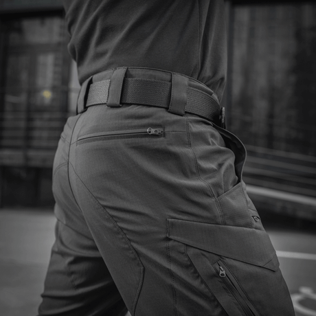 M-Tac Bukser Aggressor Summer Flex i Rip-Stop nylon, ideelle til varmt vejr og taktisk brug.