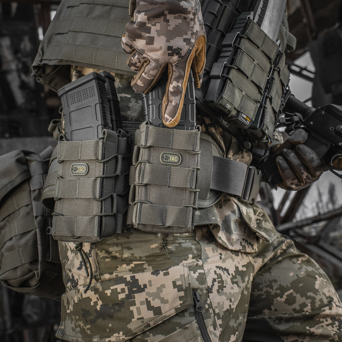 M-Tac öppen dubbel magasinficka för AK