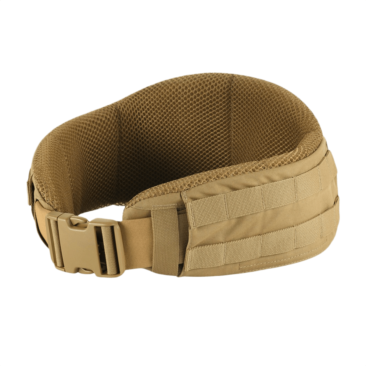 M-Tac War Belt ARMOR i holdbar Cordura 500D med MIL-SPEC MOLLE-webbing, designet til taktiske kampopgaver og nem fastgørelse af tilbehør.