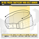 M-Tac krigsbälte ARMOR