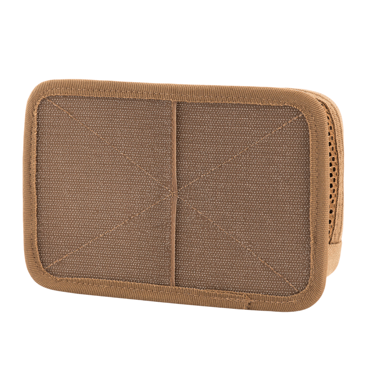 M-Tac Hook & Loop Utility Panel i brun farve. Moduleret lynlåslomme til tasker, der organiserer småting sikkert. Mål: 19 x 13 cm.