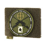 M-Tac taktisk moralpatch displaybräda krok och ögla Molle 120x85