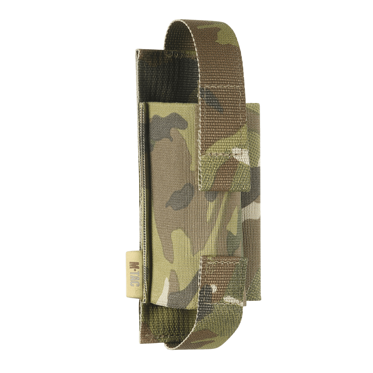 M-Tac Elastisk Tourniquet Pouch Molle Gen.III i slidstærkt Cordura Squadron materiale til sikker opbevaring af en tourniquet.