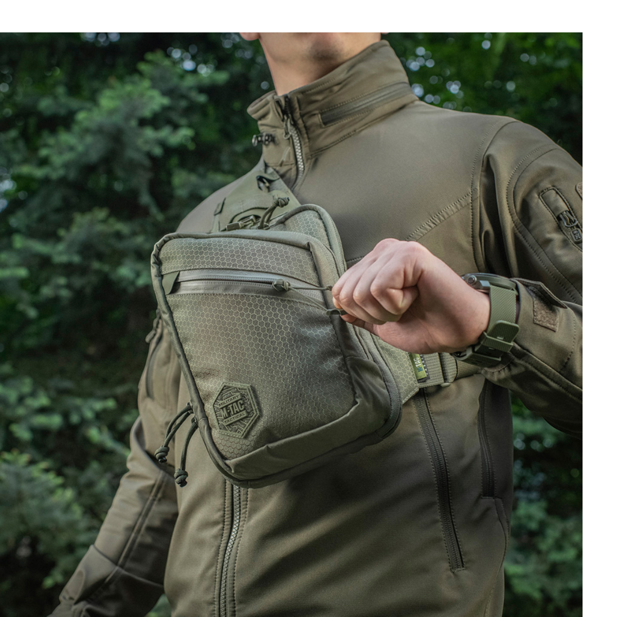 M-Tac Sling Pistoltaske Elite Hex