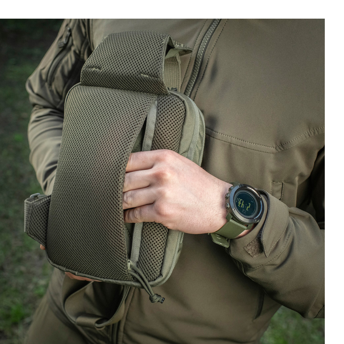 M-Tac Sling Pistoltaske Elite Hex
