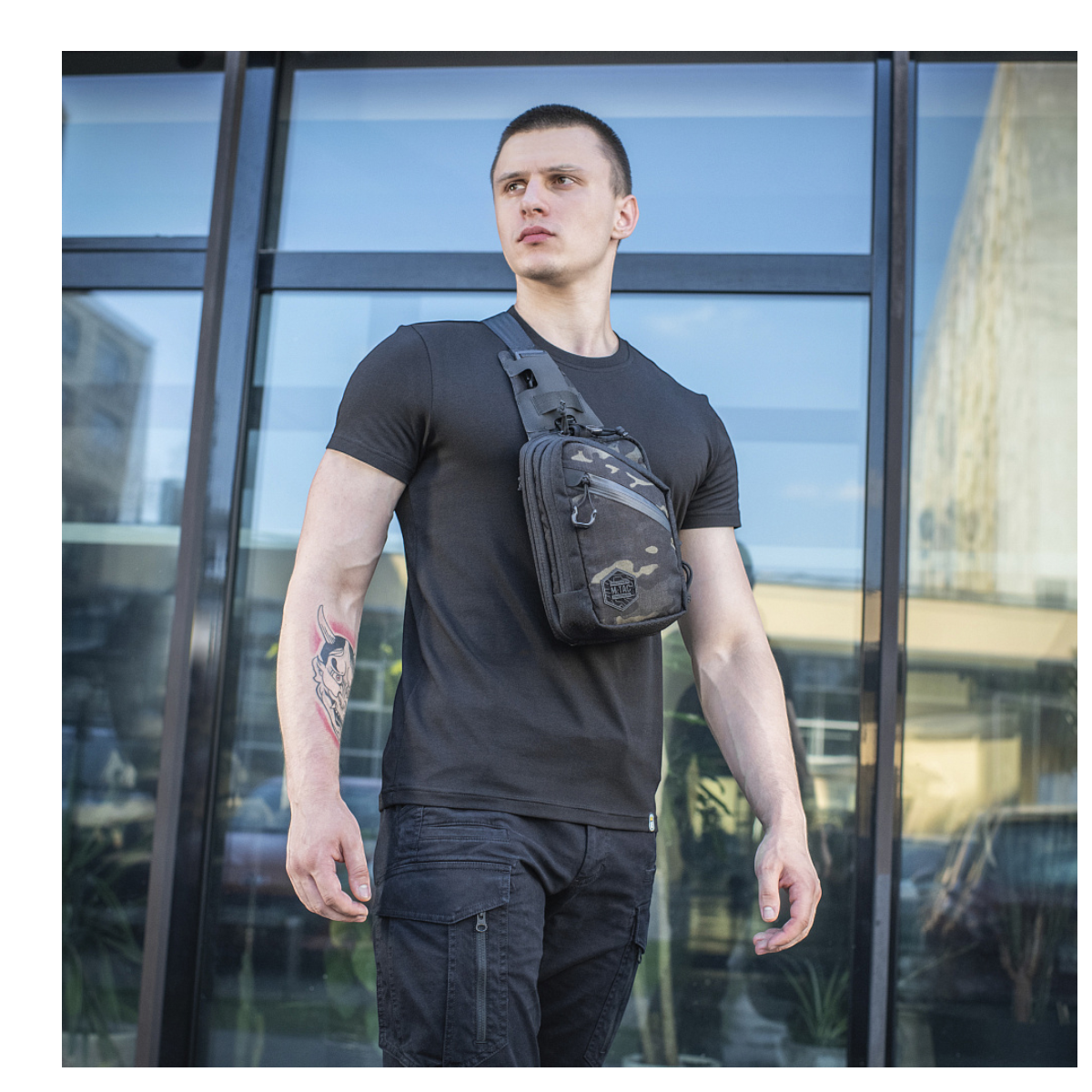M-Tac Sling Pistoltaske Elite Hex