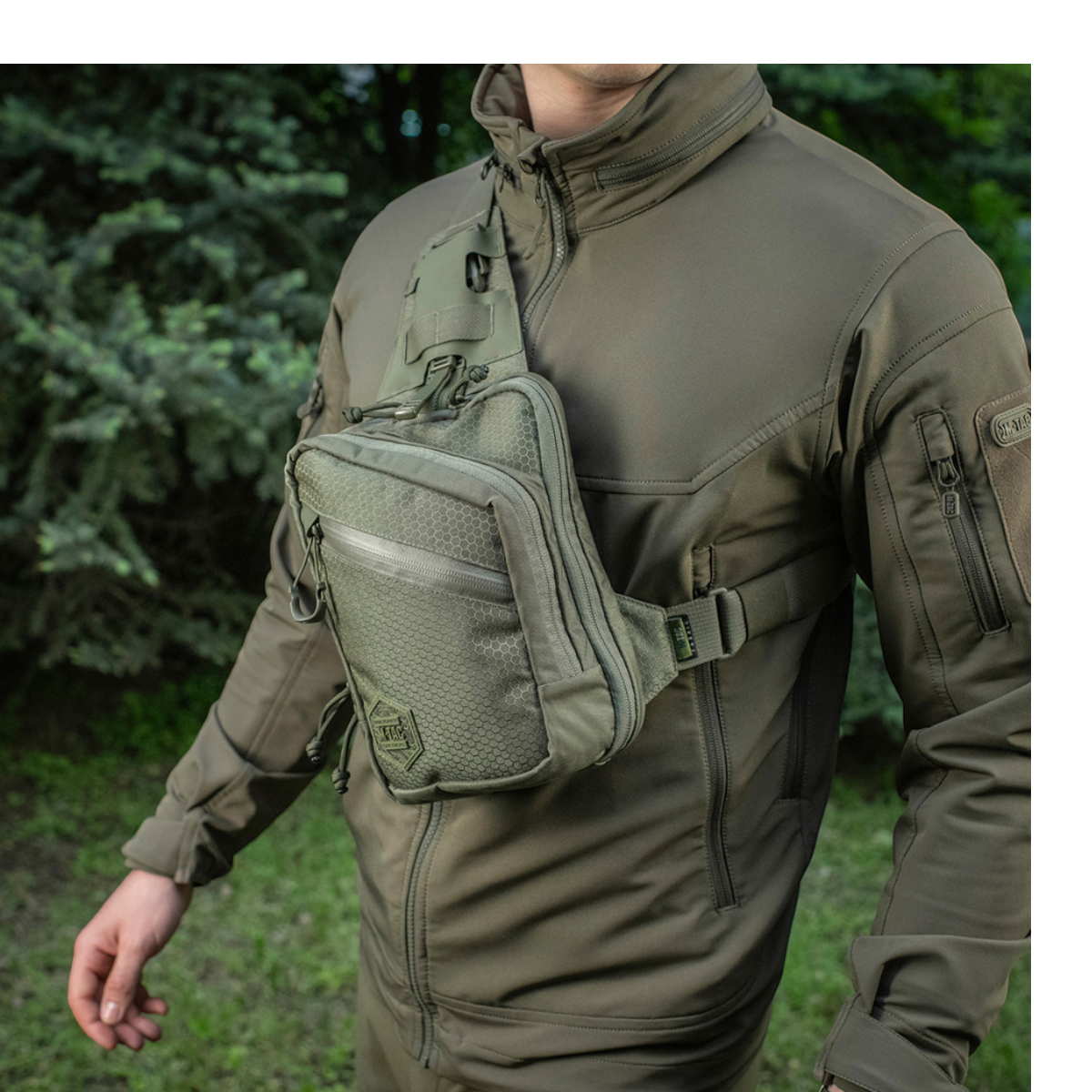 M-Tac Sling Pistoltaske Elite Hex