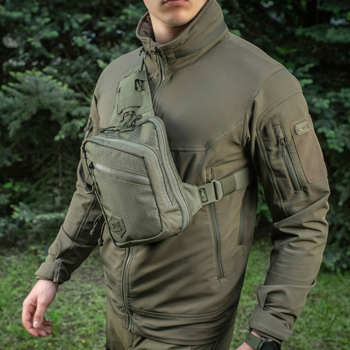 M-Tac Sling Pistoltaske Elite Hex