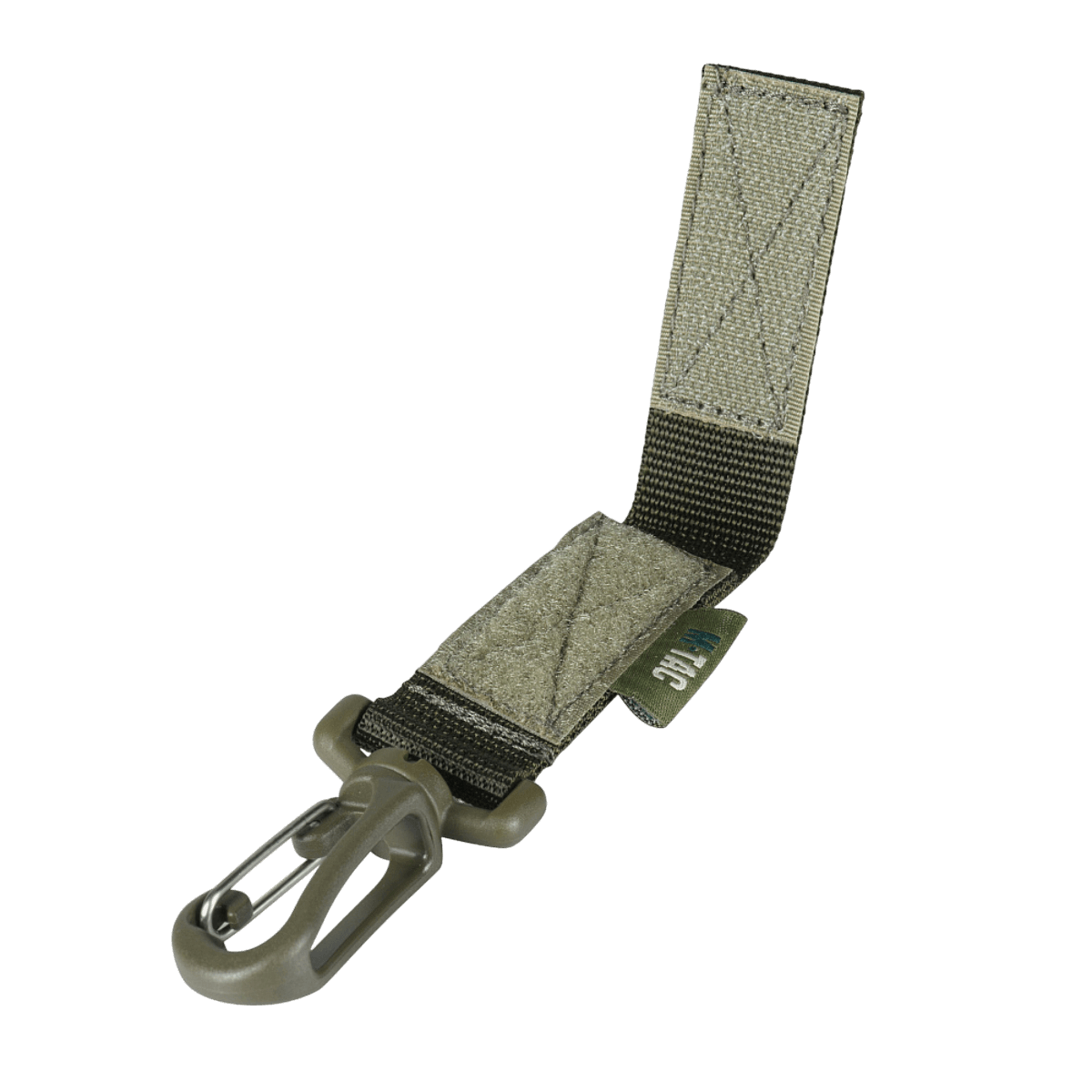 M-Tac Karabinhage Tilbehør til fastgørelse af taktisk udstyr på MOLLE-systemer, kompakt og let med justerbar Velcro-rem.