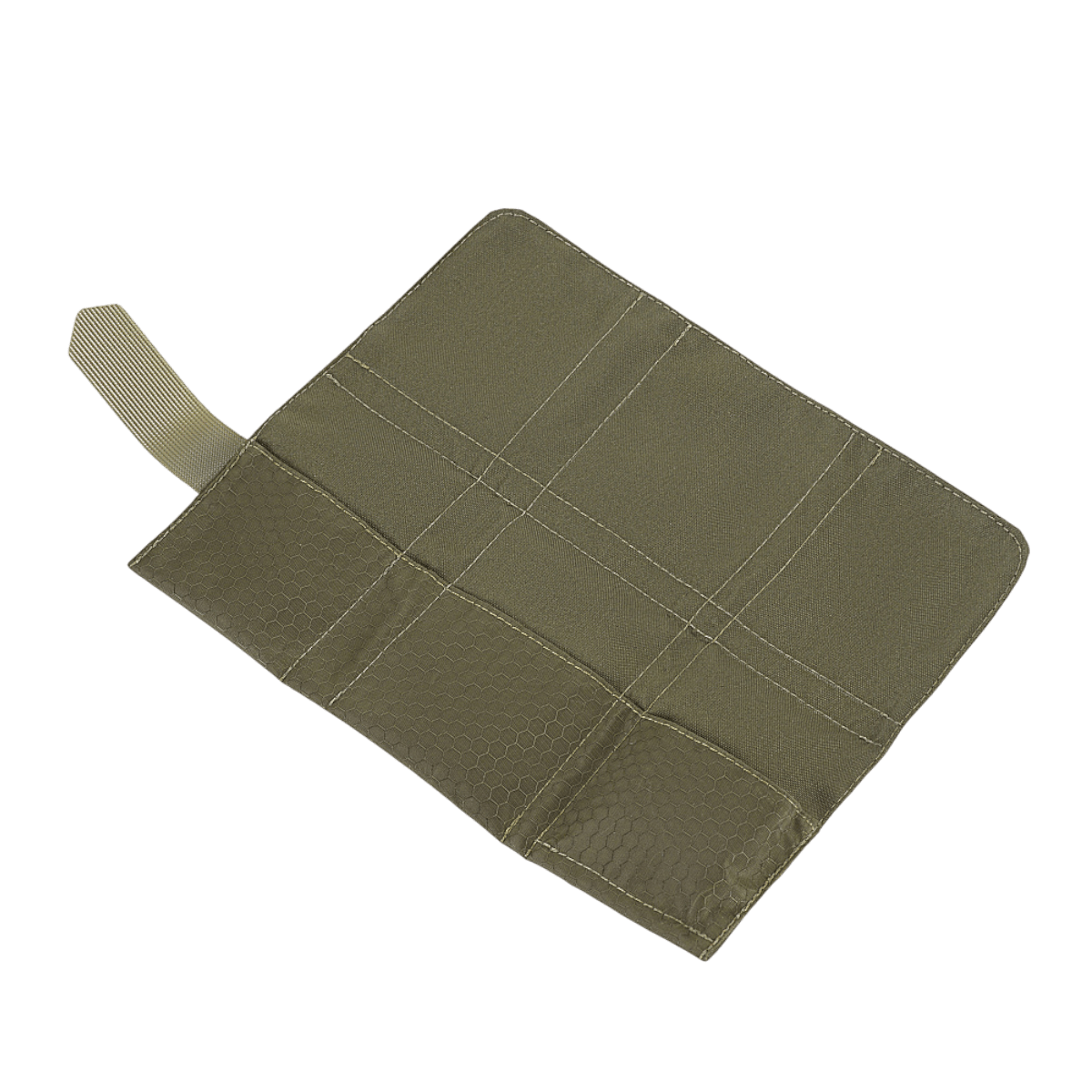 M-Tac City Med Pouch Hex i Hex Polyester, slidstærkt førstehjælpskit med velcrolukning og M-Tac-logo på fronten.