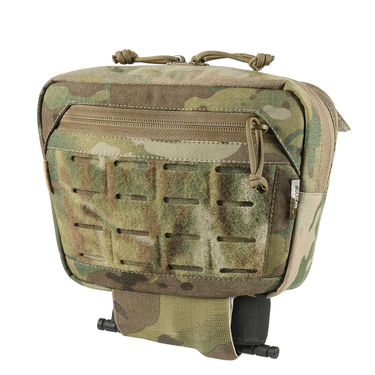 M-Tac Lomme til Tilbehør Lower Large Elite i slidstærk Cordura 500D med YKK lynlåse i kamouflage design, ideel til udendørs brug.